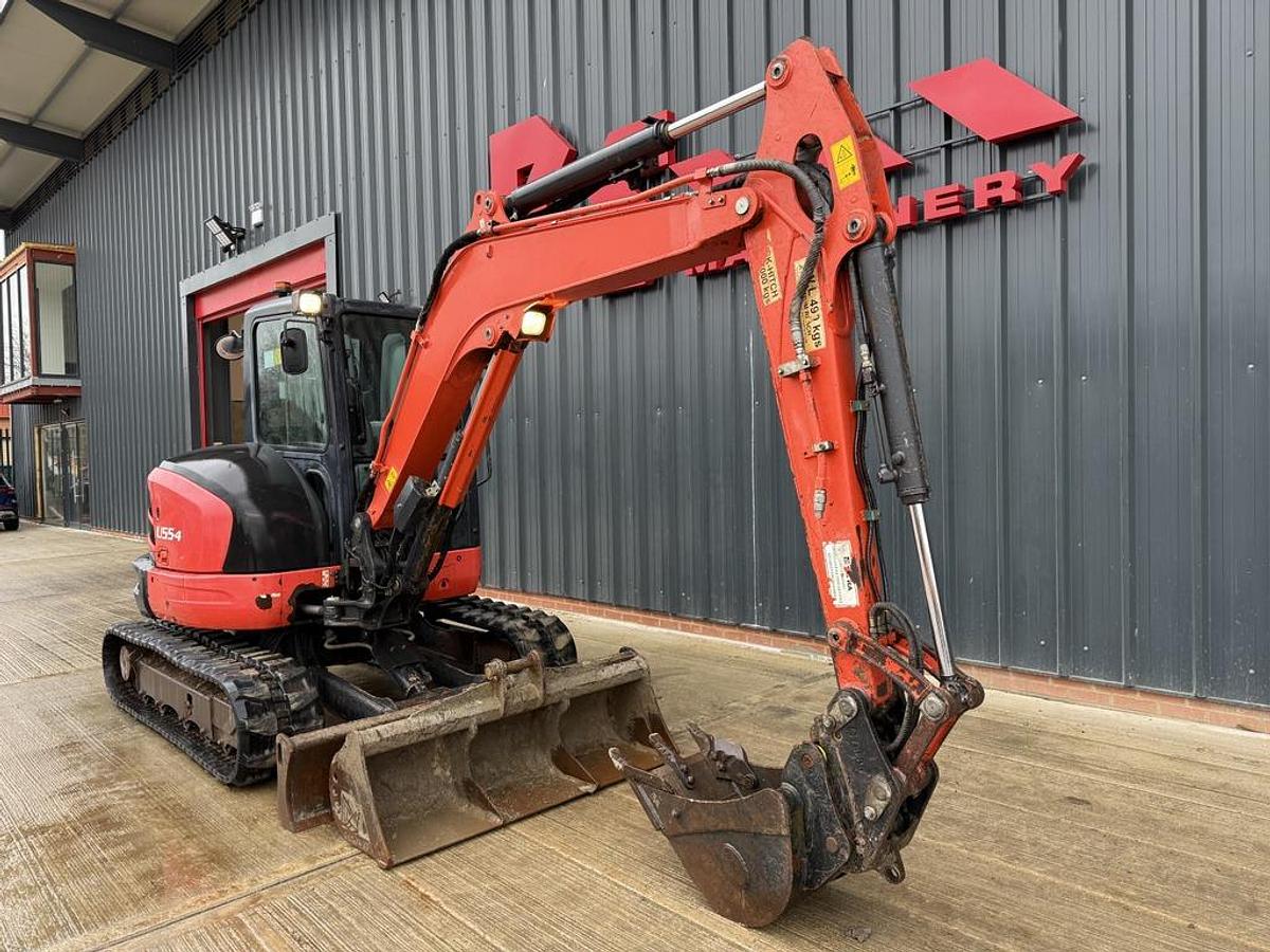 Used Kubota U55-4 5.4t Mini Excavator