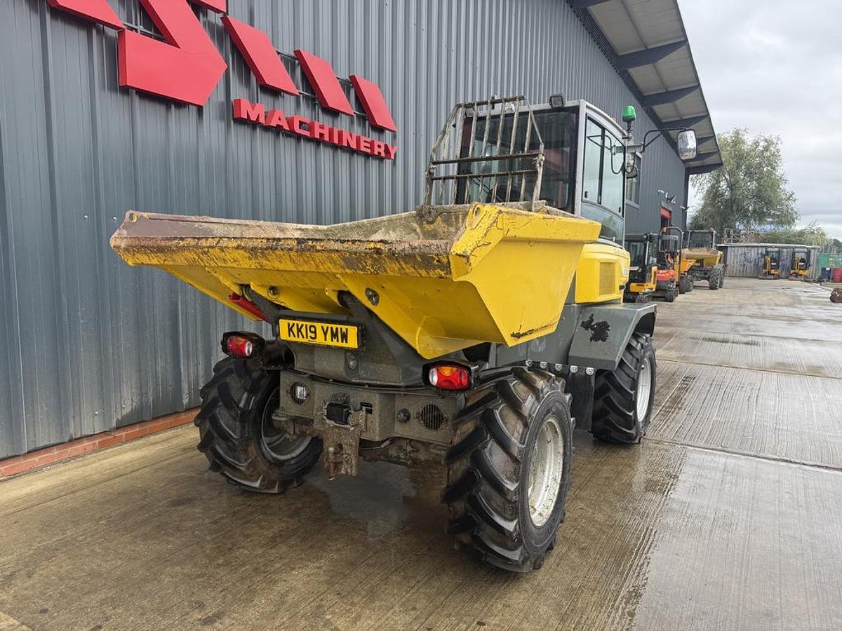 Used Wacker Neuson DV60 6t Dual View Swivel Dumper