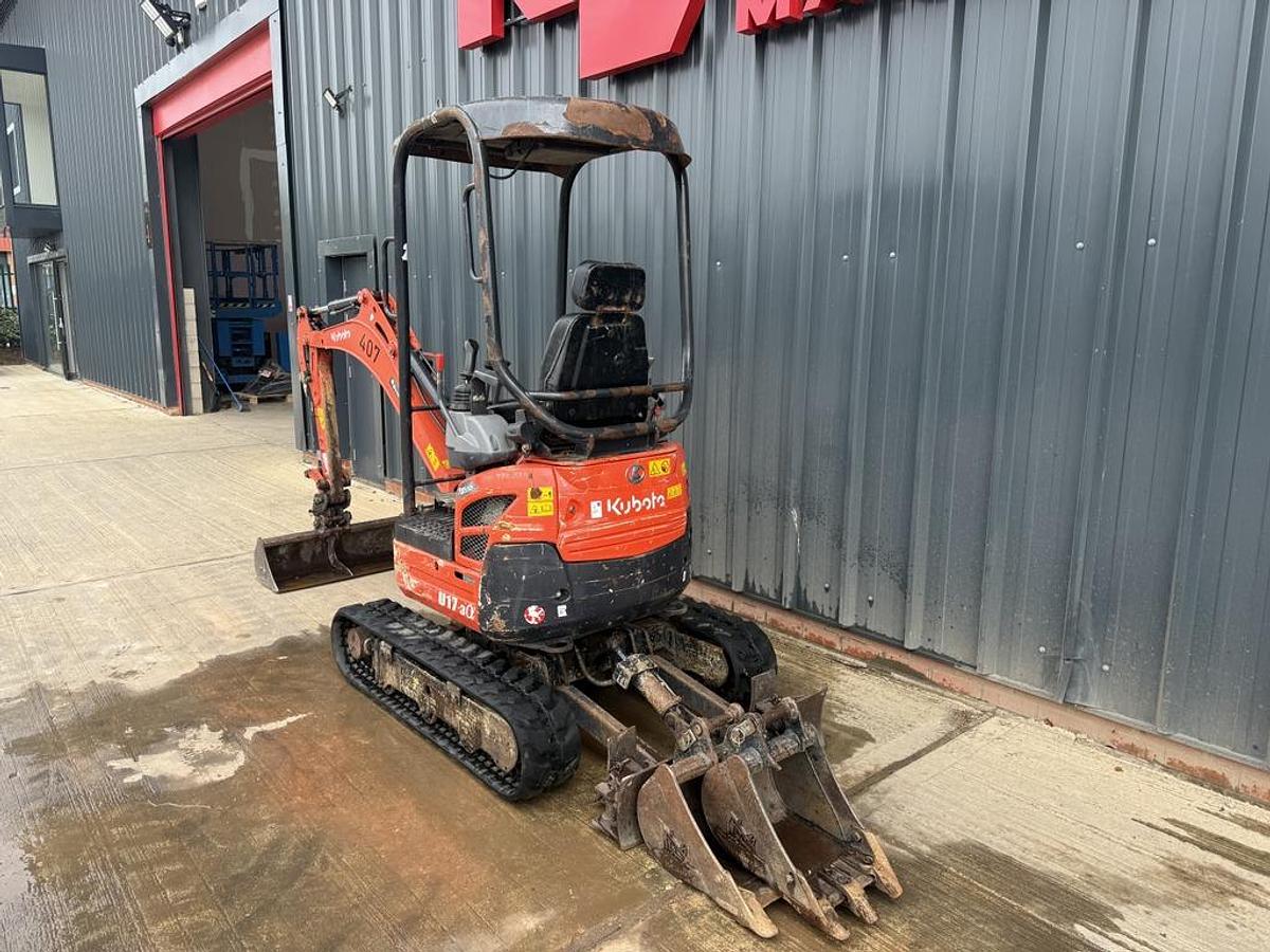 Used Kubota U17-3 1,7t Mini Excavator