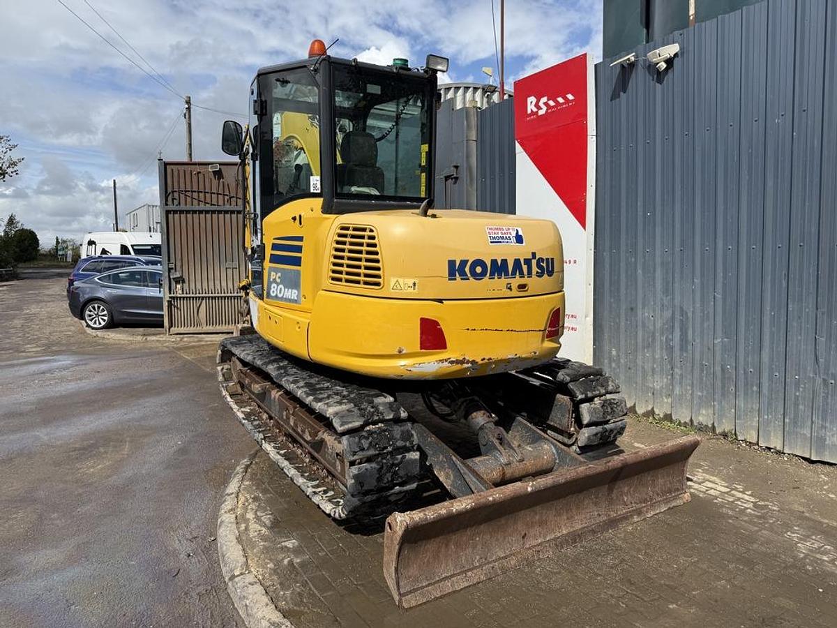 Used Komatsu PC80MR-5 8t Mini Excavator