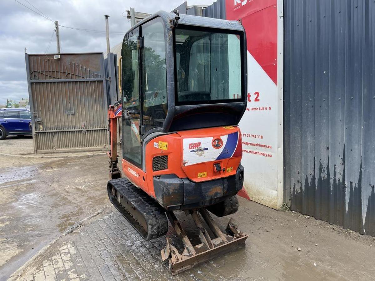 Used Kubota KX016-4 1.6t Mini Excavator