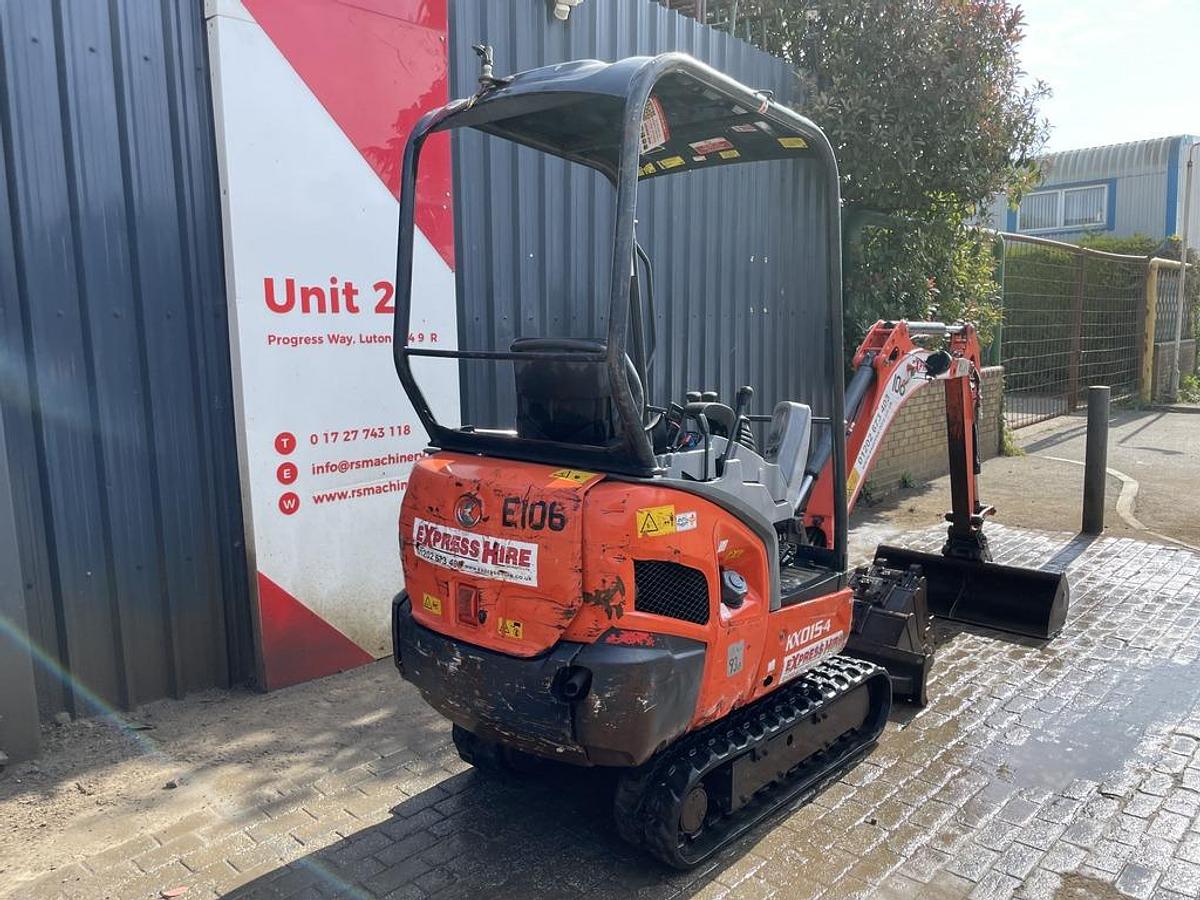 Used Kubota KX015-4 1.5t Mini Excavator