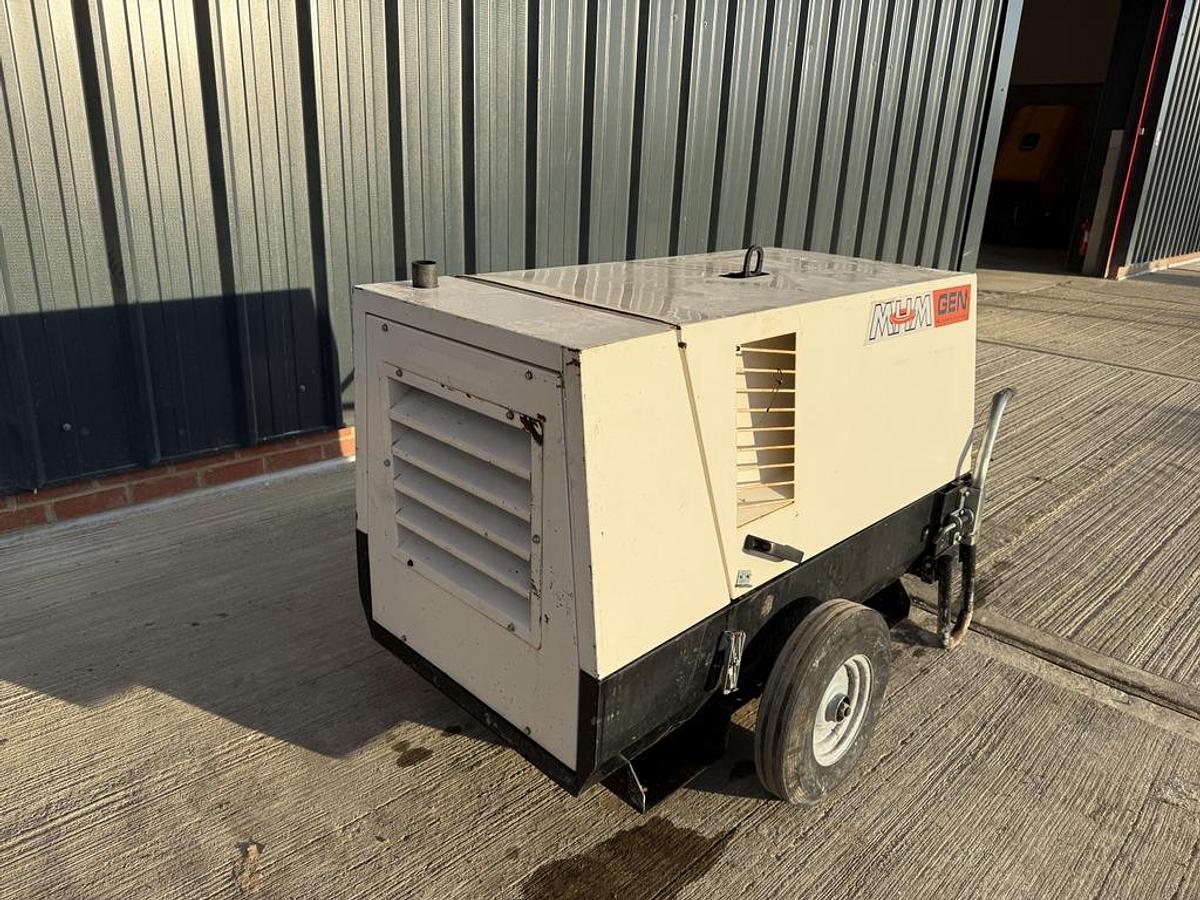 Used MHM MG 10000 SSKH-V 10 kVA Diesel Generator