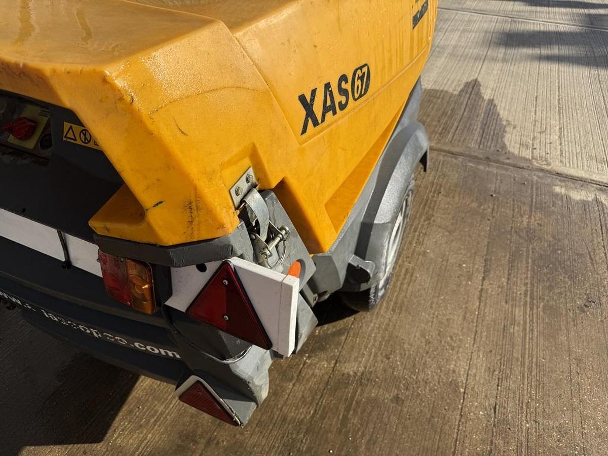 Used Atlas Copco XAS67 3.6 m3/min Compressor