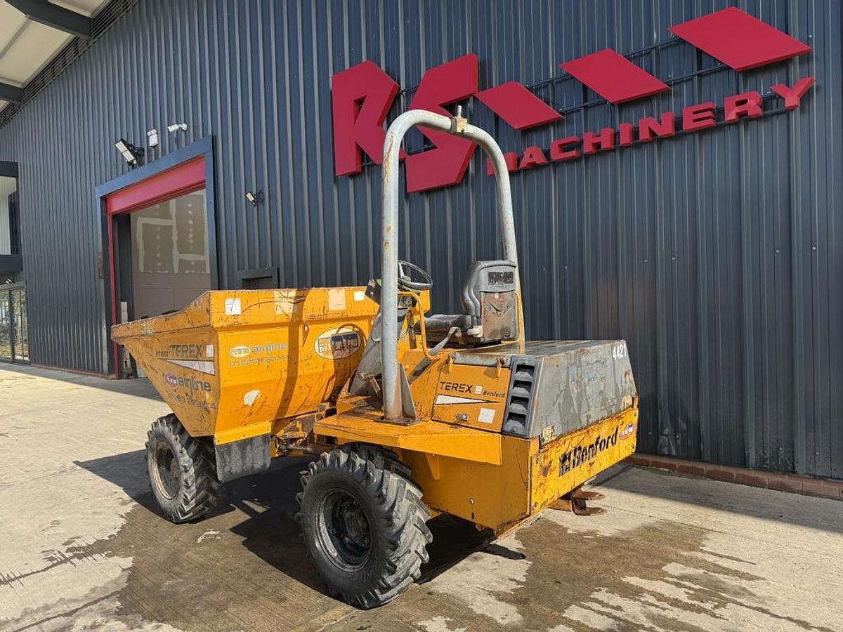 Used Terex Benford PT3000 3 Ton Dumper