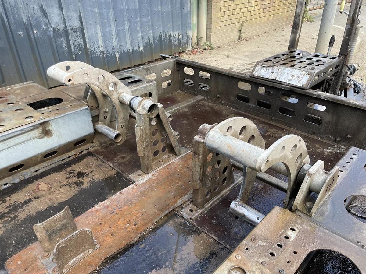 Used Indespension 3.5t Autoclamp Plant Trailer