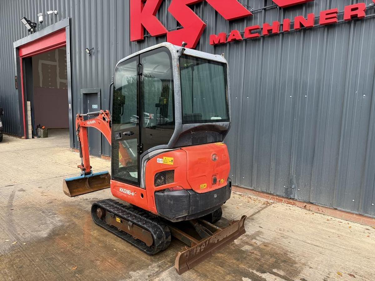 Used Kubota KX016-4 1.6t Mini Excavator