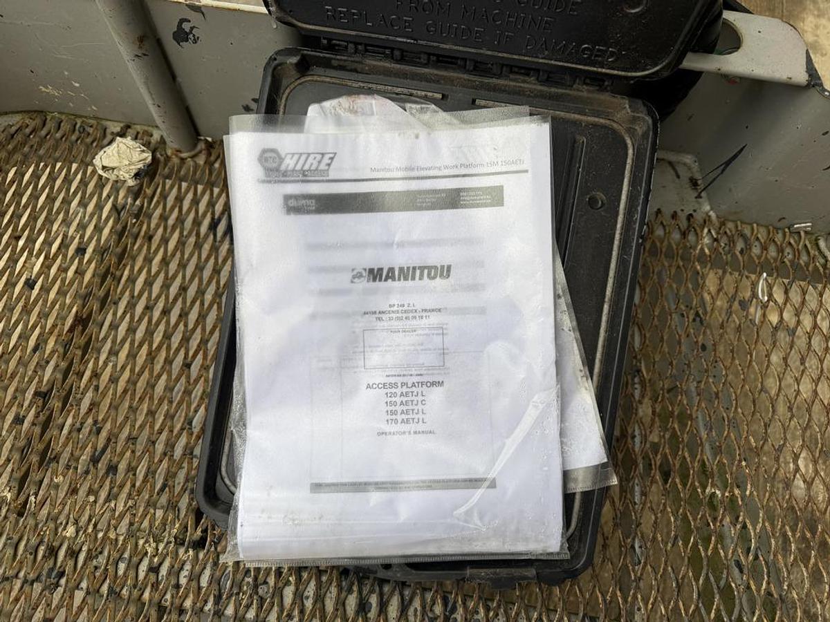 Used Manitou 150 AETJL Bi-Energy 15m Cherry Picker