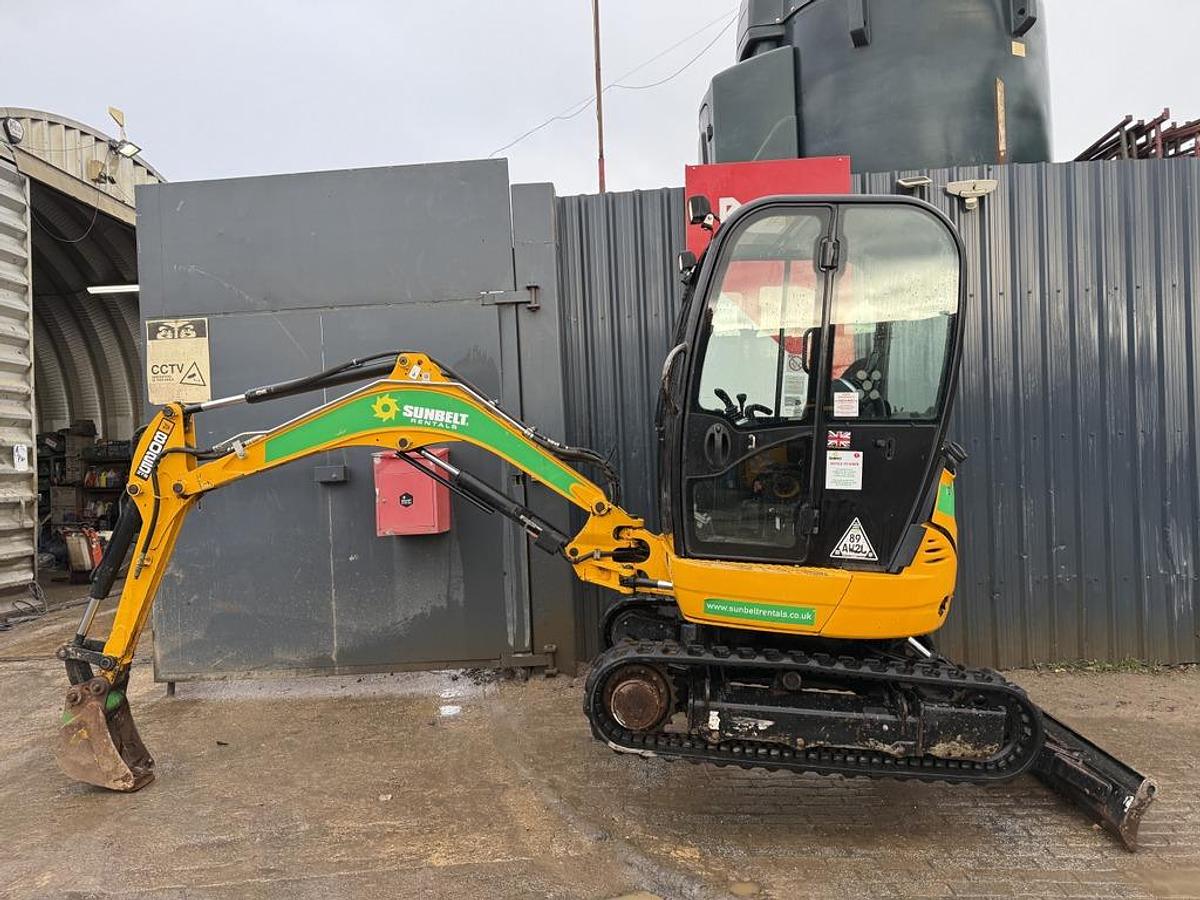 Used JCB 8025 ZTS 2.8t Mini Excavator