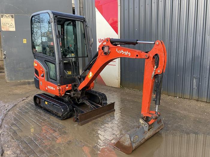 Used Kubota KX016-4 1.6t Mini Excavator