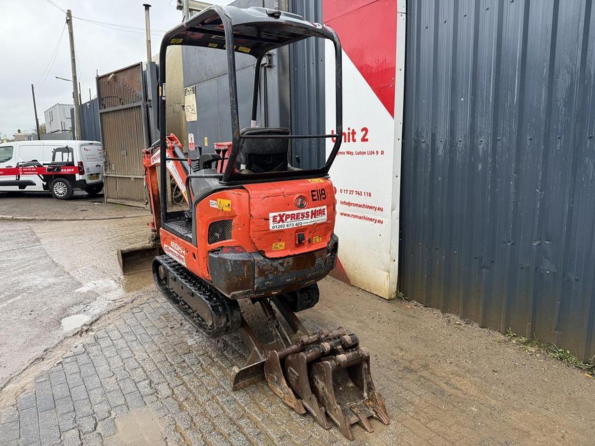 Used Kubota KX015-4 1.5t Mini Excavator