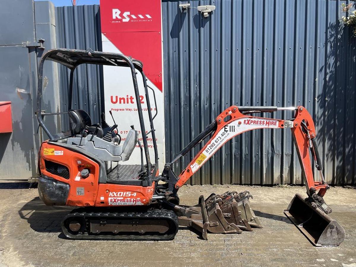 Used Kubota KX015-4 1.5t Mini Excavator