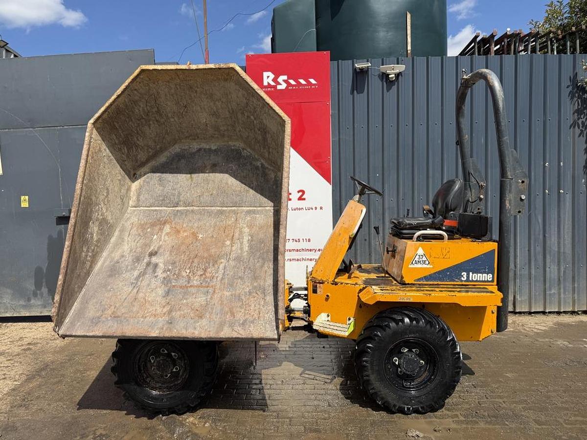 Used Thwaites 3 Tonne Swivel Dumper