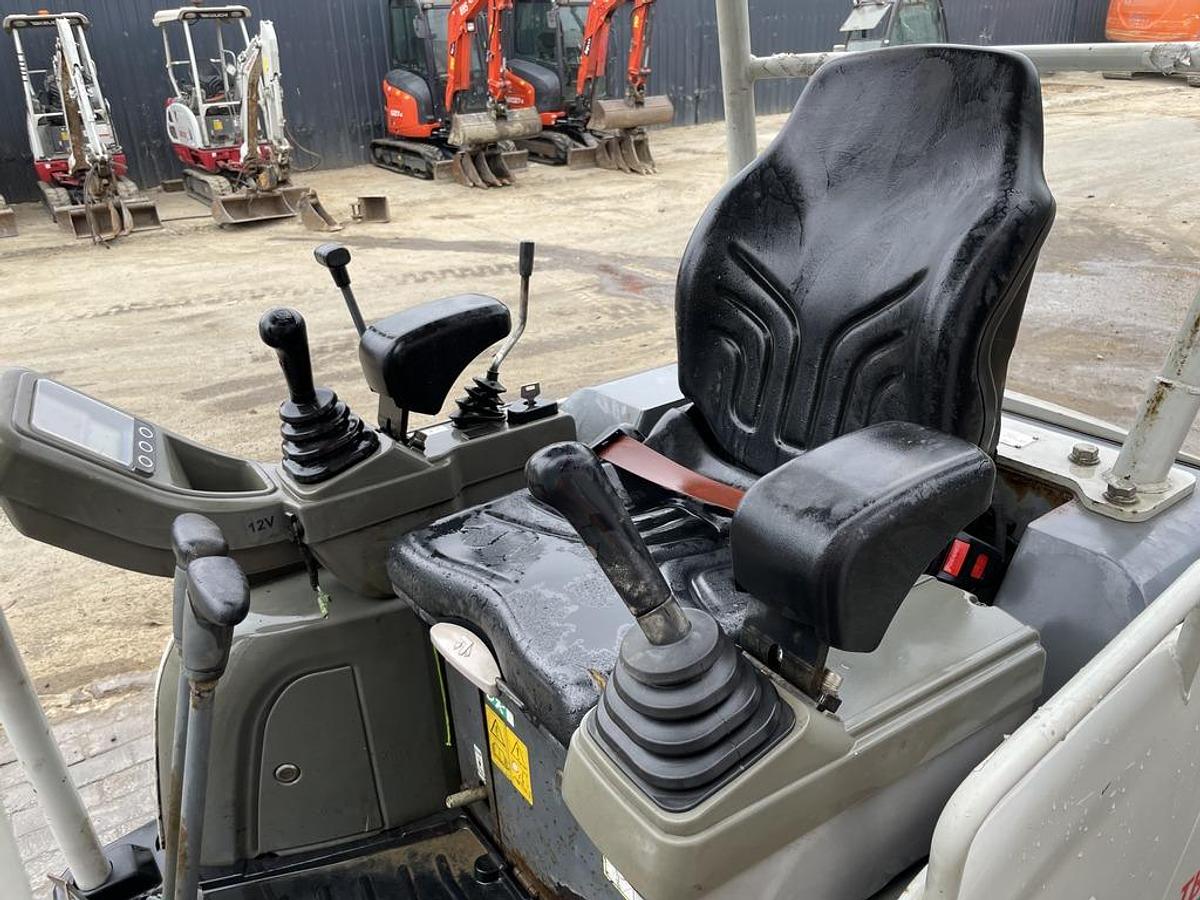 Used Takeuchi TB216 Mini Excavator + Breaker