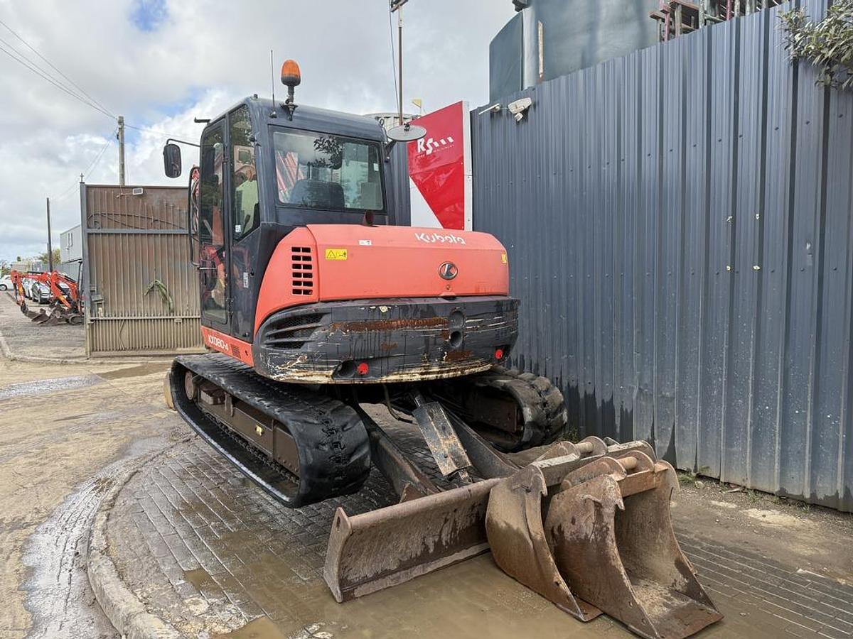 Used Kubota KX080-4 8t Mini Excavator