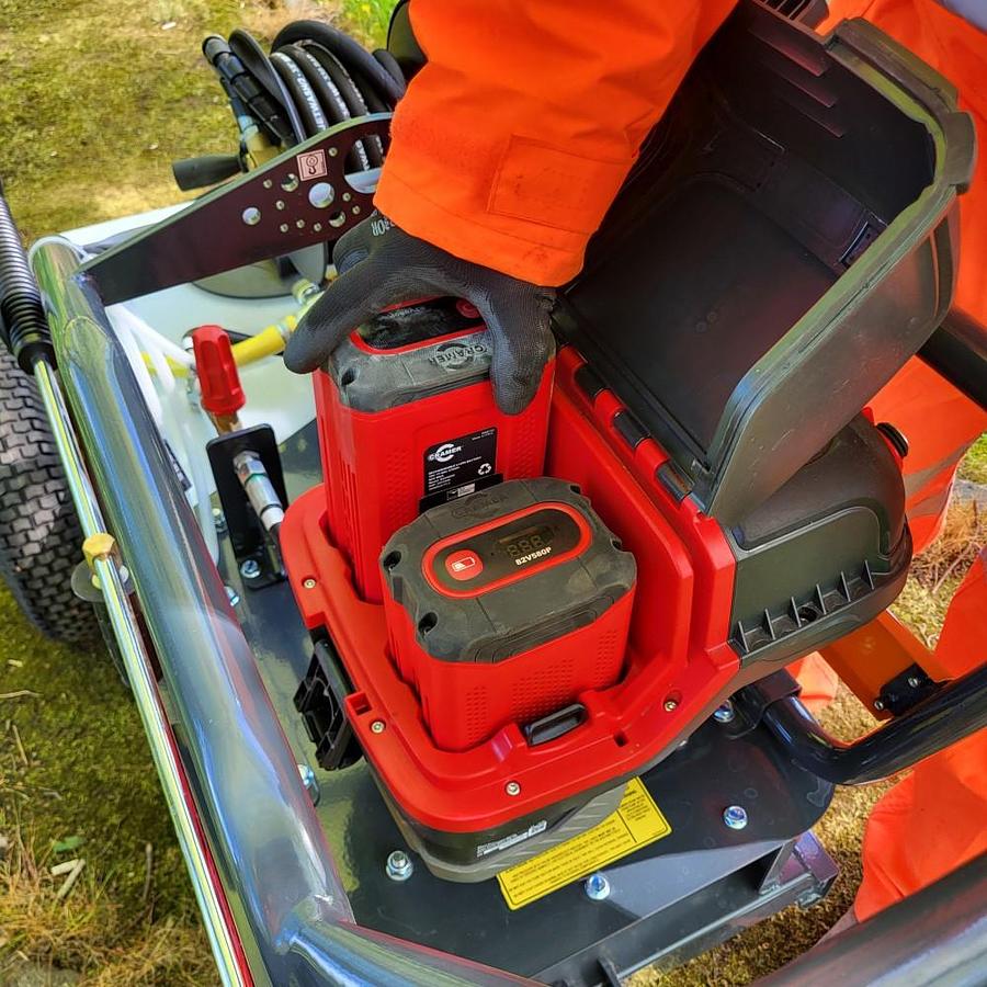 Used BATTERY POWERED MINI PRESSURE WASHER 