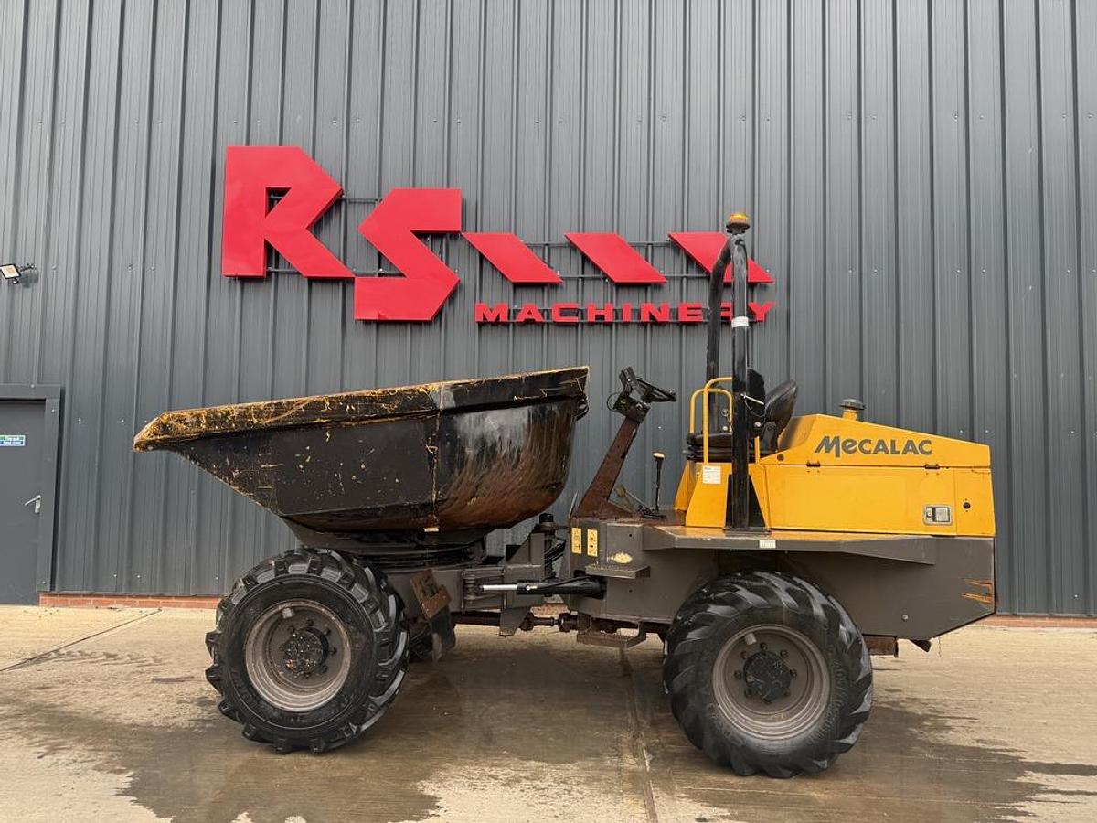 Used Mecalac TA6s 6t Swivel Dumper