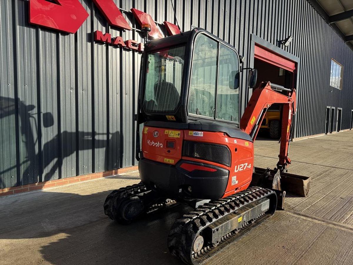 Used Kubota U27-4 2.7t Mini Excavator