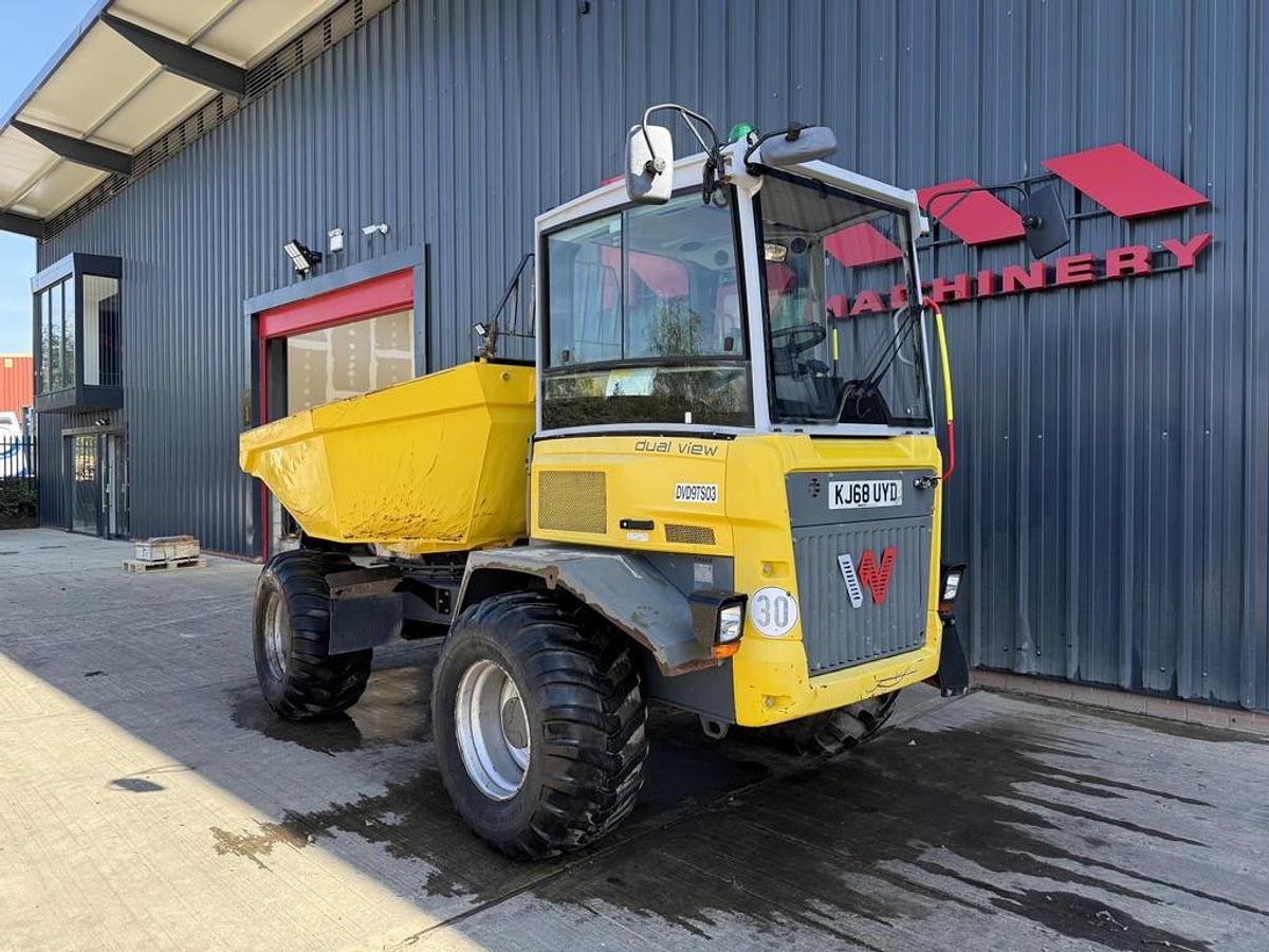 Used Wacker Neuson DV90 9t Dual View Swivel Dumper