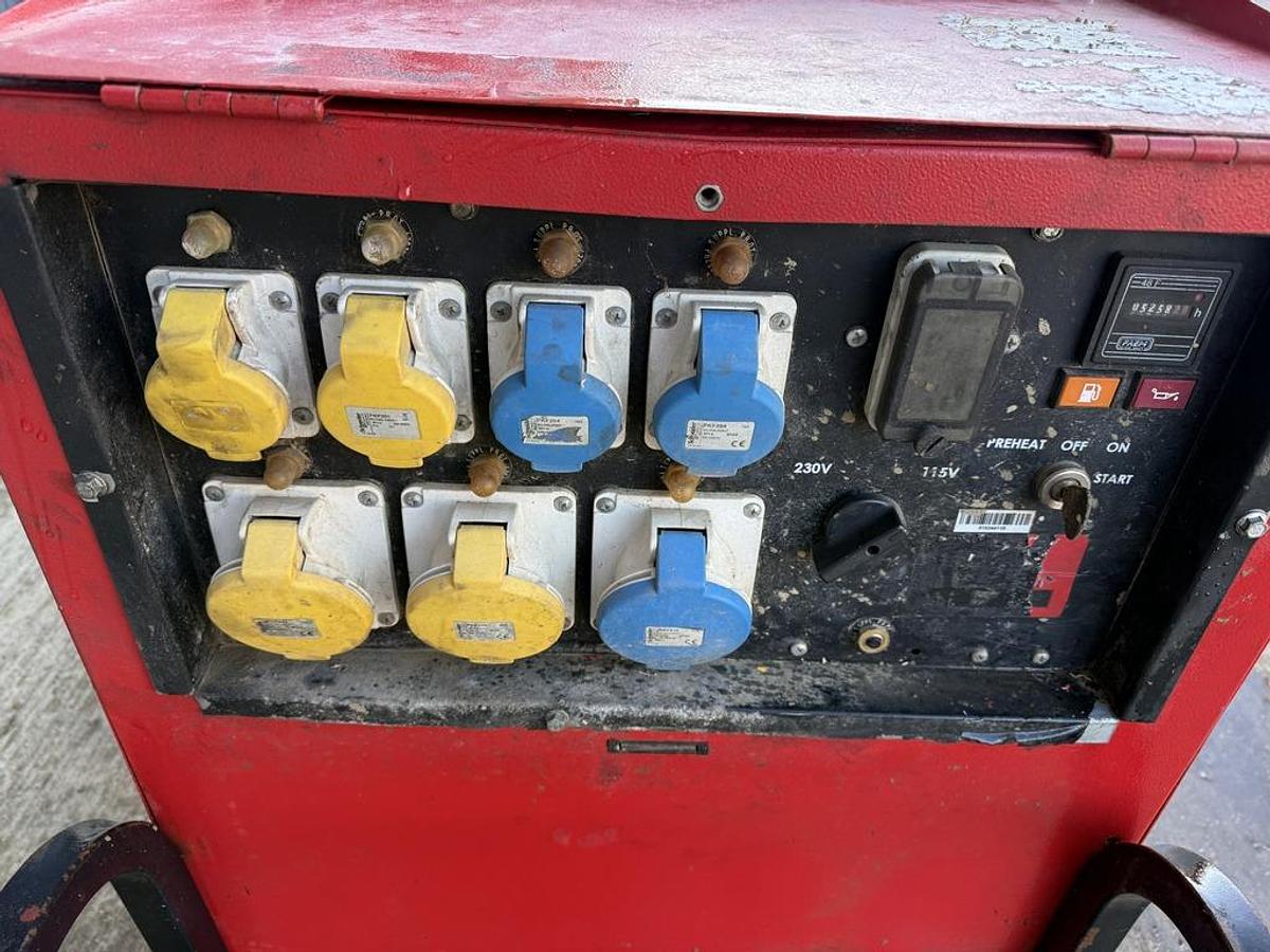 Used Pramac P11000 10 kVA Diesel Generator