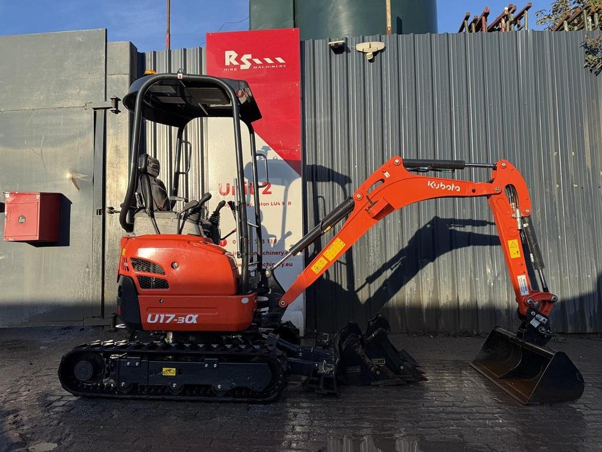 Used Kubota U17-3 1,7t Mini Excavator