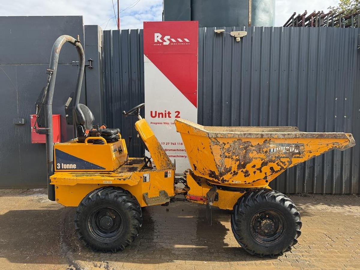 Used Thwaites 3 Tonne Swivel Dumper