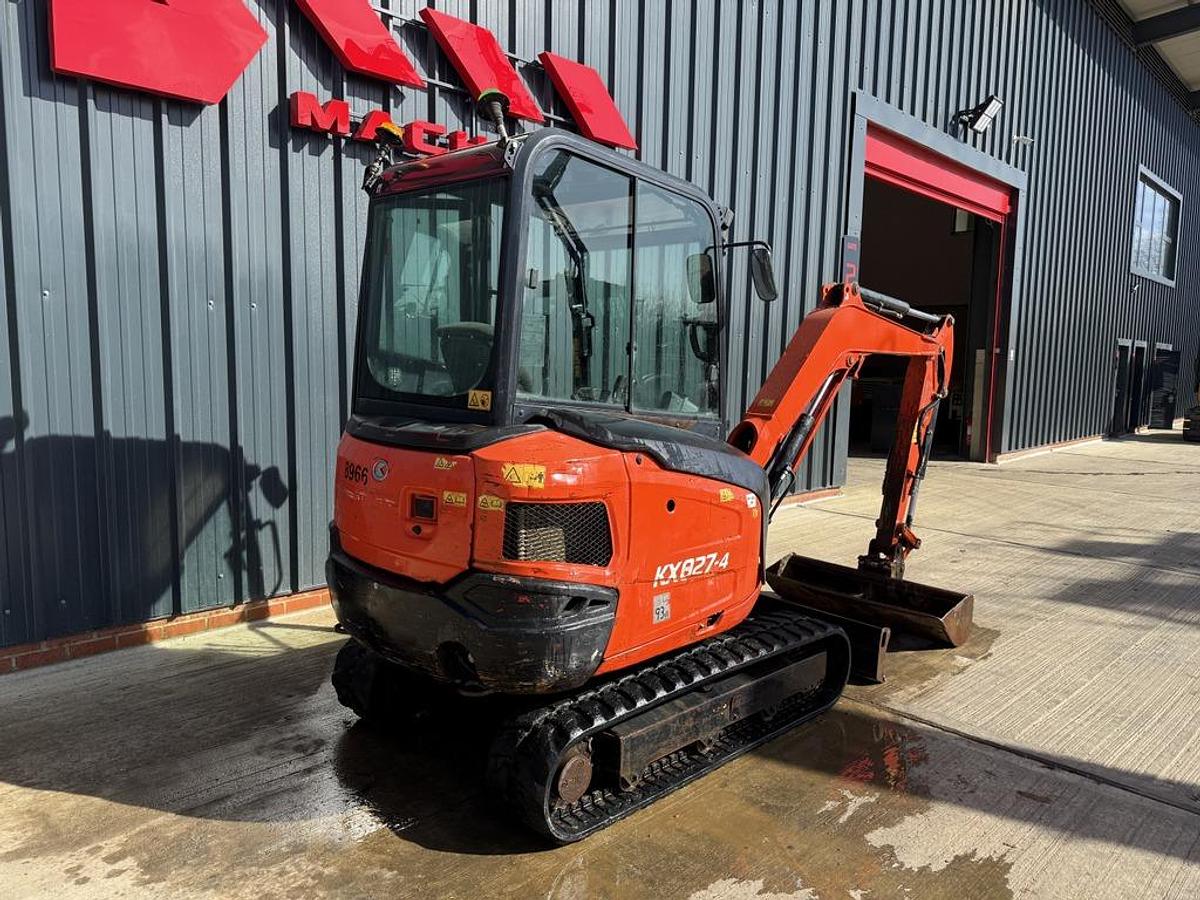 Used Kubota KX027-4 2.7t Mini Excavator