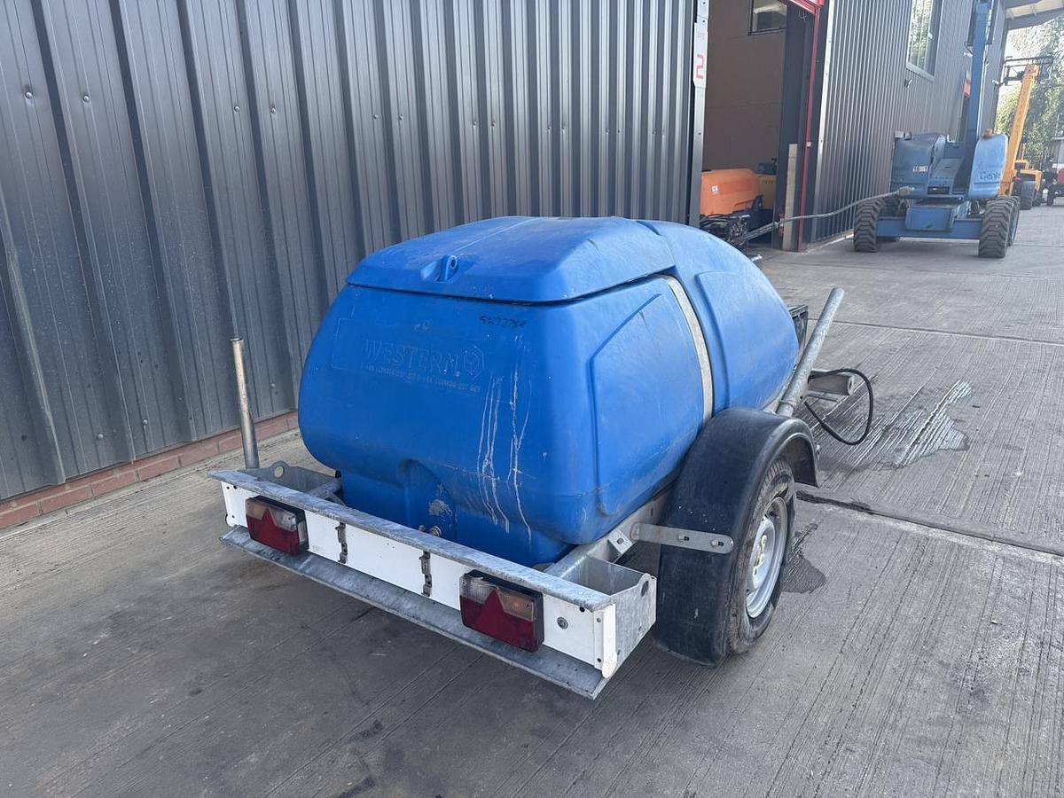 Used Western Global H250P 1,100L Highway Tow Pressure Washer Bowser