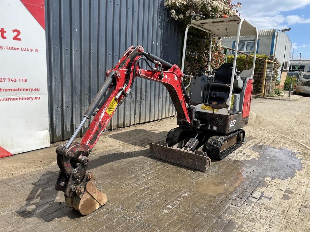 Used Bobcat E17 1.7t Mini Excavator