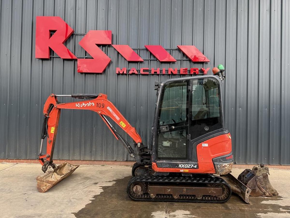 Used Kubota KX027-4 2.7t Mini Excavator