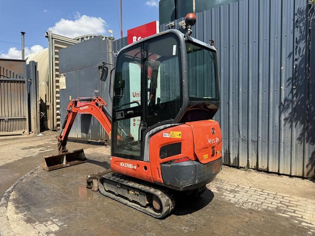 Used Kubota KX016-4 1.6t Mini Excavator