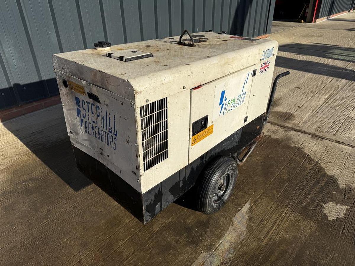 Used Stephill Generators SSD10000S 10 kVA Diesel Generator