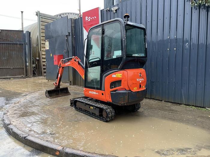 Used Kubota KX016-4 1.6t Mini Excavator