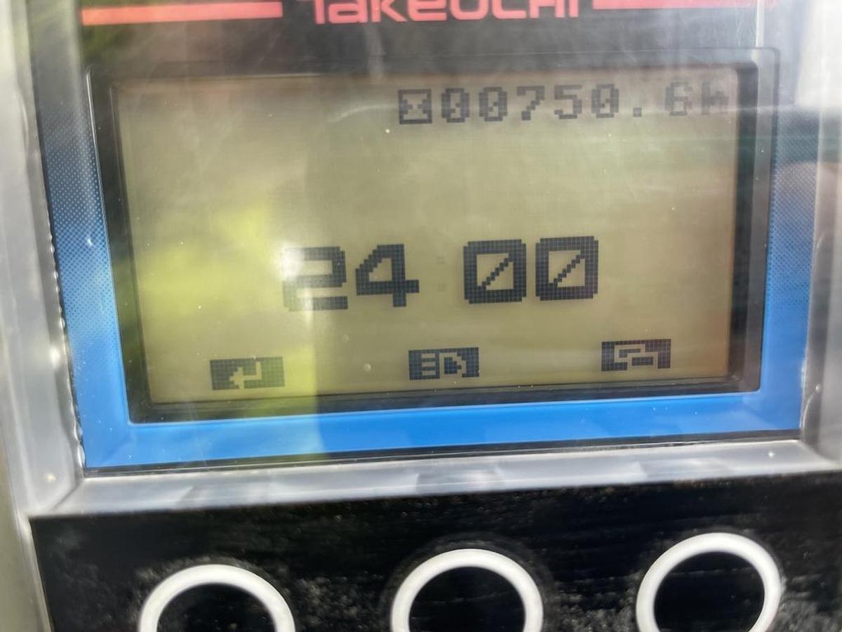 Used Takeuchi TB216 Mini Excavator + Breaker + Trailer