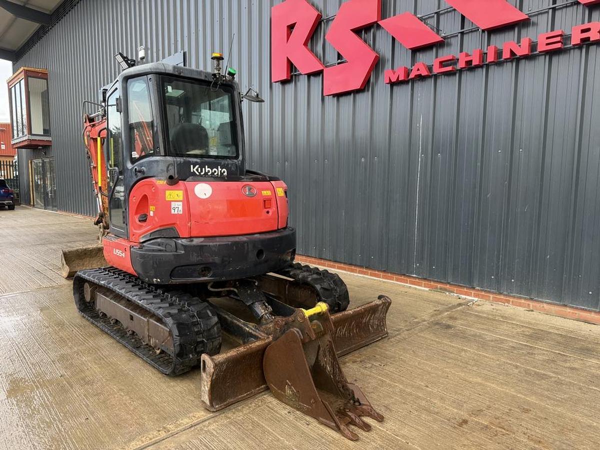 Used Kubota U55-4 5.5t Mini Excavator