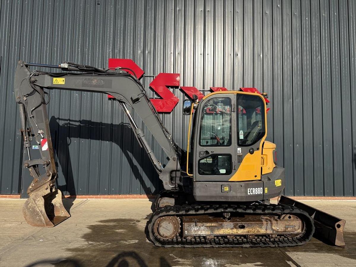 Used Volvo ECR88D 9t Mini Excavator