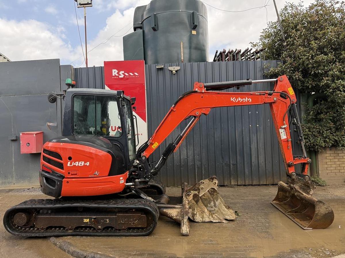 Used Kubota U48-4 5t Mini Excavator