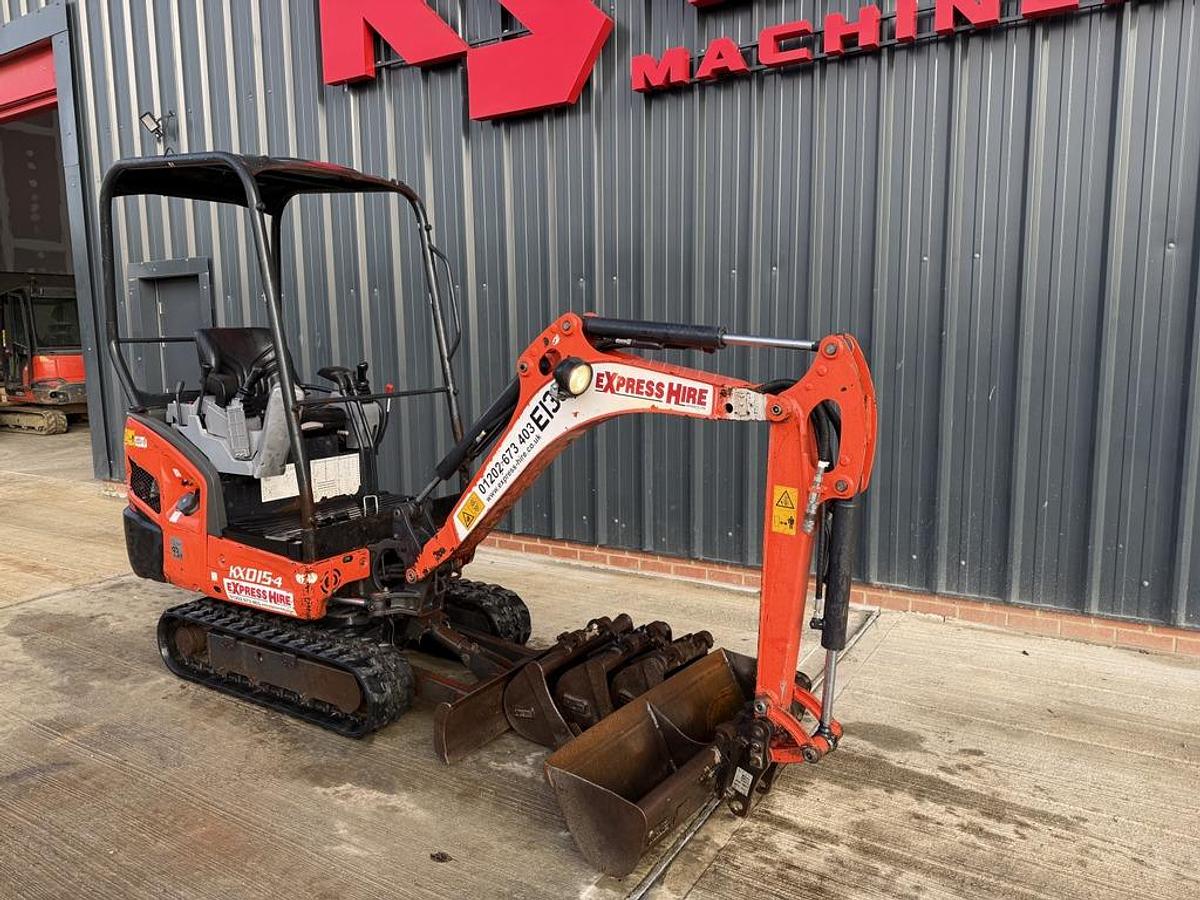 Used Kubota KX015-4 1.5t Mini Excavator