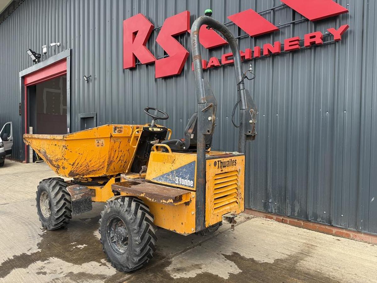 Used Thwaites 3 Tonne Swivel Dumper