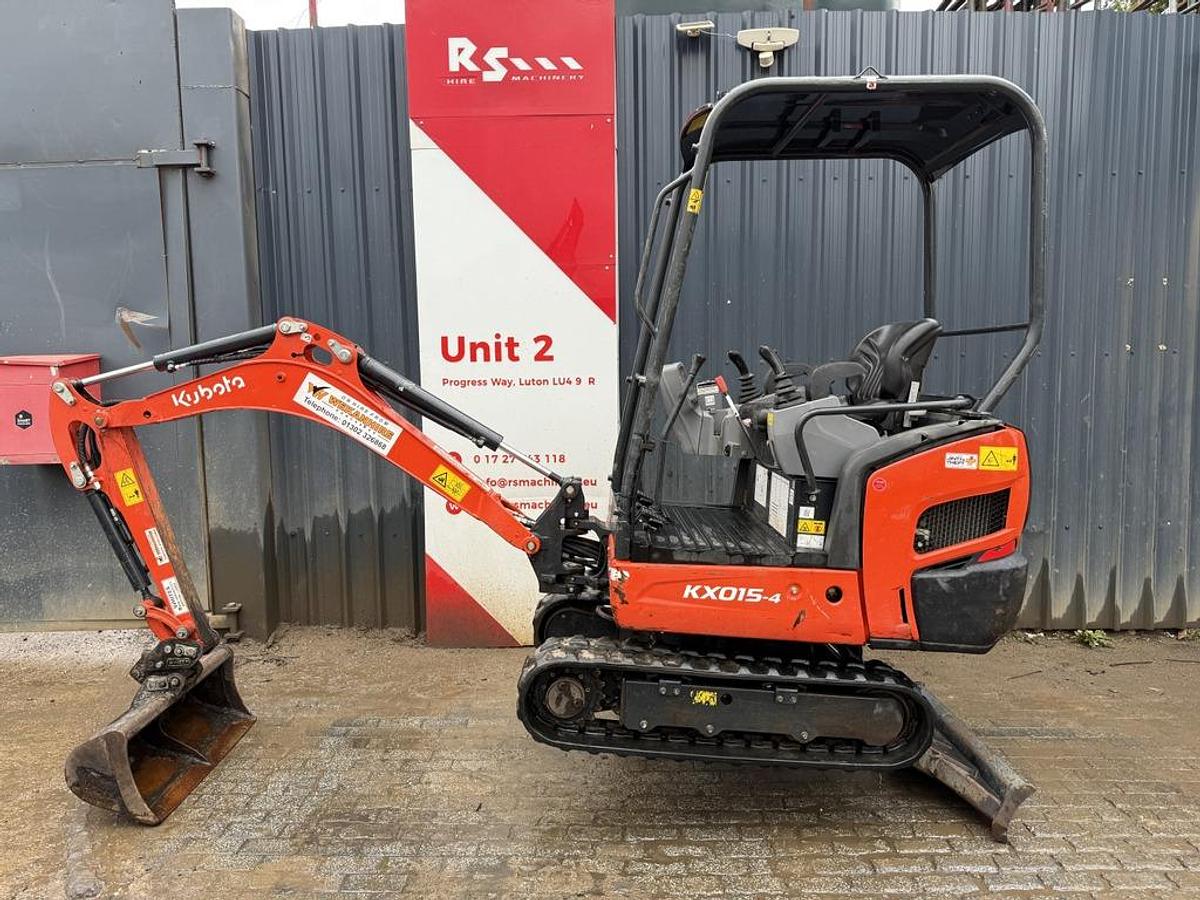 Used Kubota KX015-4 1.5t Mini Excavator