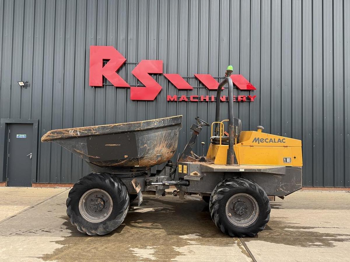 Used Mecalac TA6s 6t Swivel Dumper