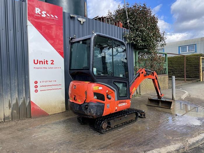 Used Kubota KX016-4 1.6t Mini Excavator