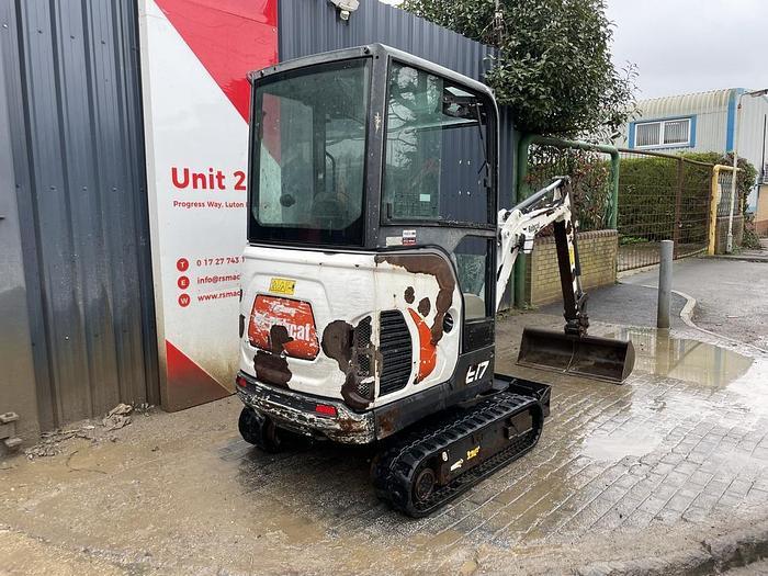 Used Bobcat E17 Mini Excavator