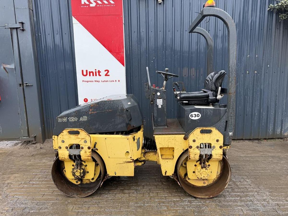 Used Bomag BW 120 AD-3 3t Roller