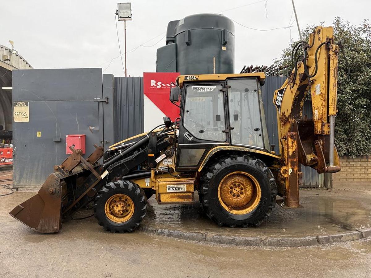 Used Caterpillar 428C Backhoe Loader