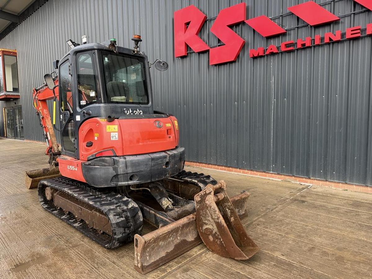 Used Kubota U55-4 5.5t Mini Excavator