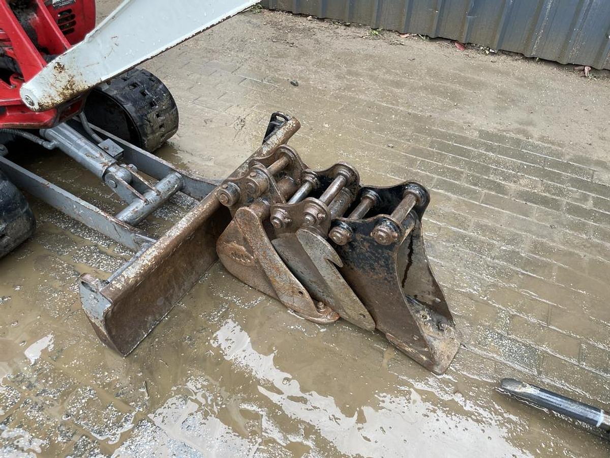 Used Takeuchi TB216 Mini Excavator + Breaker