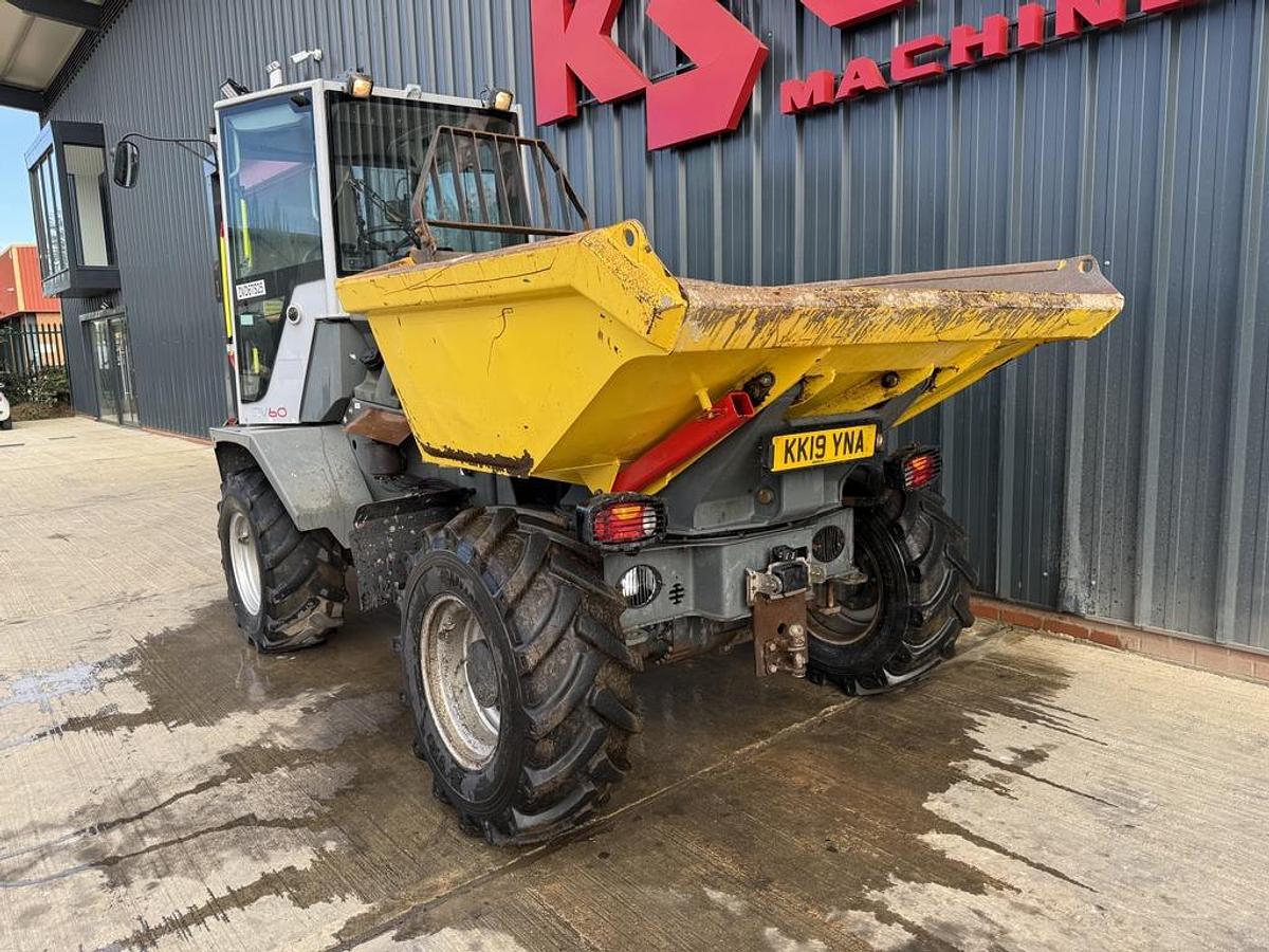 Used Wacker Neuson DV60 6t Dual View Swivel Dumper