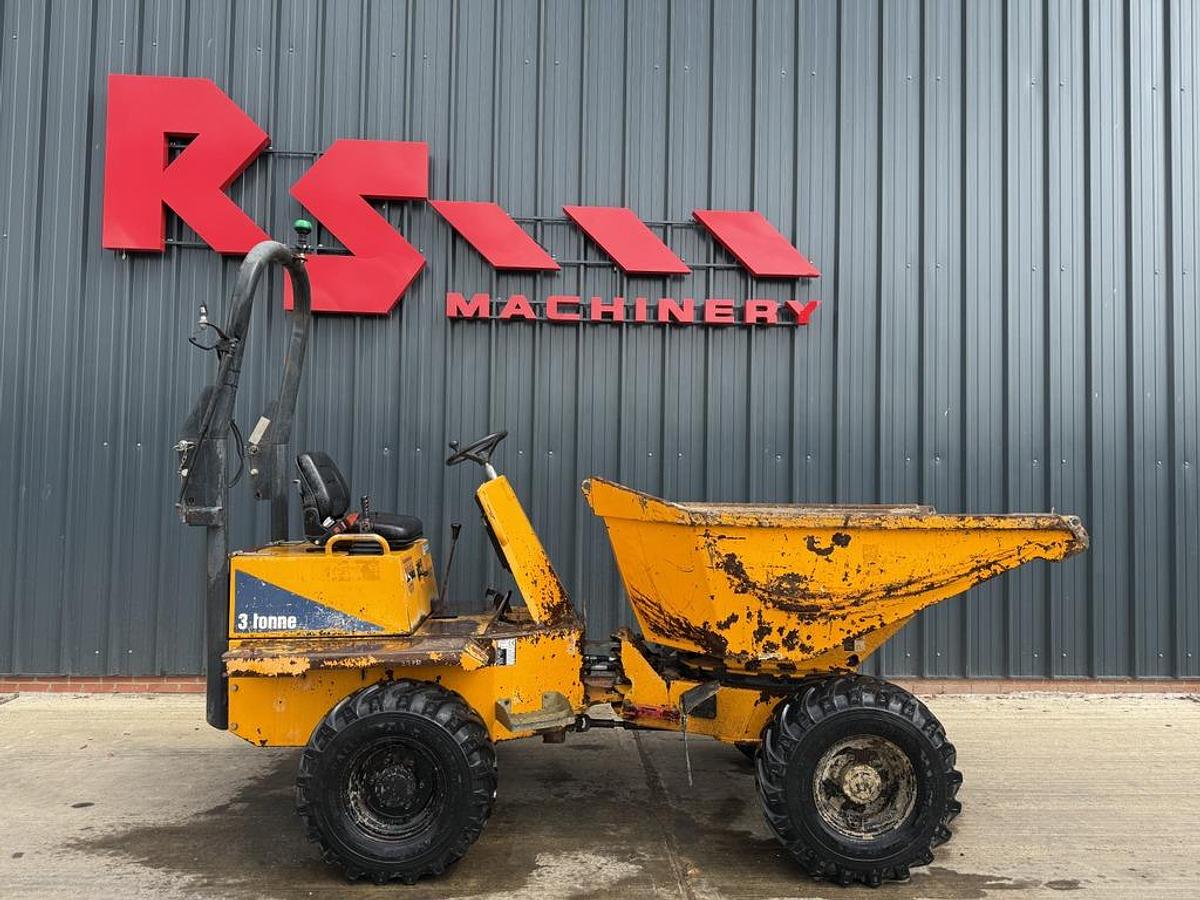 Used Thwaites 3 Tonne Swivel Dumper