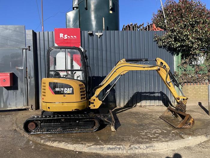 Used Caterpillar 302.7D 2.8t Mini Excavator